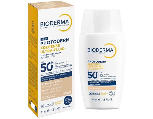 Sữa Chống Nắng Nâng Tông Phổ Rộng Ráo Mịn, Bảo Vệ Da Toàn Diện Photoderm Xdefense Ultra-Fluid SPF50+ 40ml BIODERMA