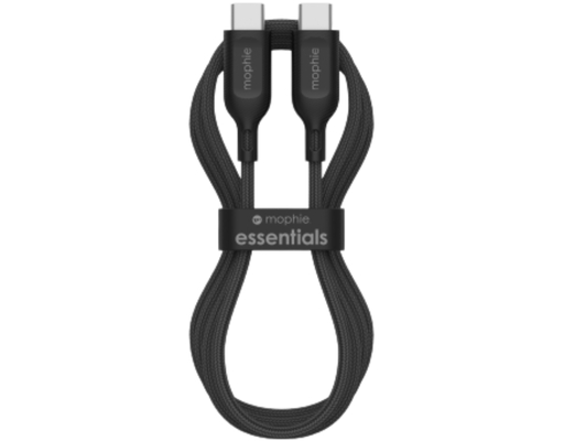 Cáp USB-C To USB-C (60W) Essentials 1m Màu Đen - 409912236 Mophie
