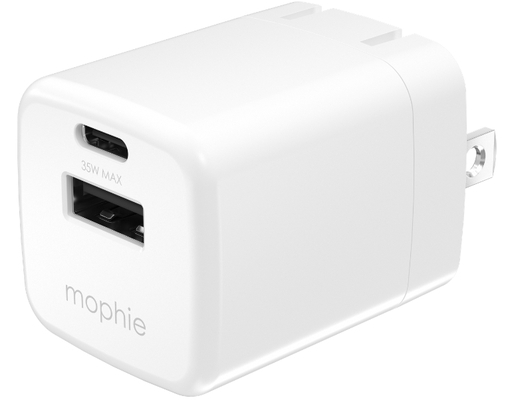 Sạc Essentials 35W 1A1C GaN Màu Trắng - 409916737 Mophie