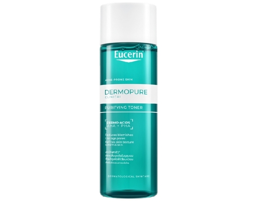 Toner Dành Cho Da Dầu Mụn Dermopure Clinical Purifying Toner 200ml Eucerin