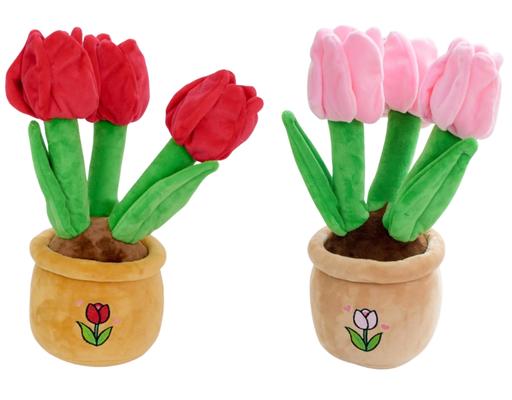 Chậu Hoa Tulip Trang Trí 35cm Sportslink