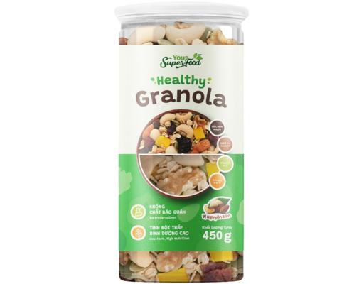 Granola Vị Nguyên Bản Your Superfood 450g Superfood