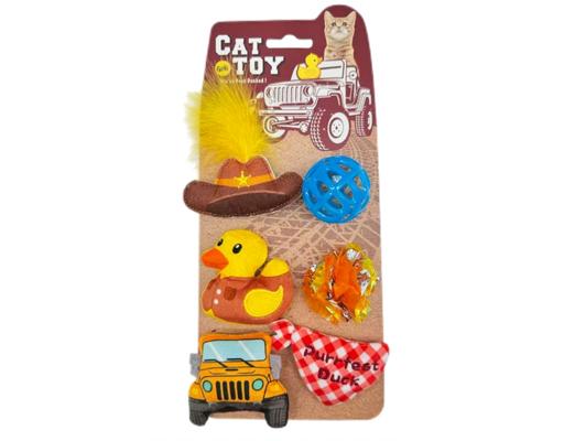 Bộ Đồ Chơi Vịt Cao Bồi 6 Món FOFOS