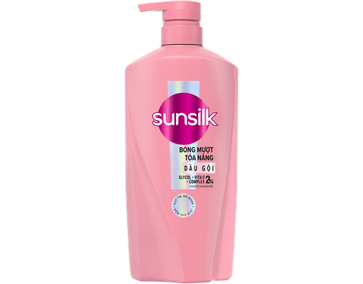 Dầu Gội Luminous UV Glycol-Vita C + Complex Cho Tóc Bóng Mượt Tỏa Nắng 100 Giờ 600g Sunsilk