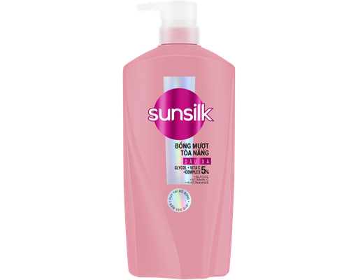 Dầu Xả Luminous UV Glycol-Vita C + Complex Cho Tóc Bóng Mượt Tỏa Nắng 100 Giờ 600g Sunsilk