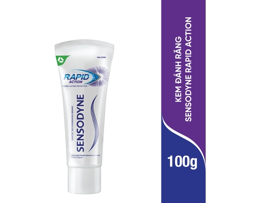 Kem Đánh Răng Giảm Ê Buốt Rapid Action 100g Sensodyne