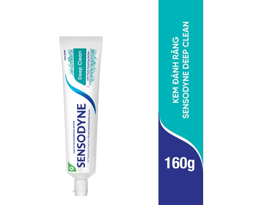 Kem Đánh Răng Làm Sạch Sâu Deep Clean Toothpaste 160g Sensodyne