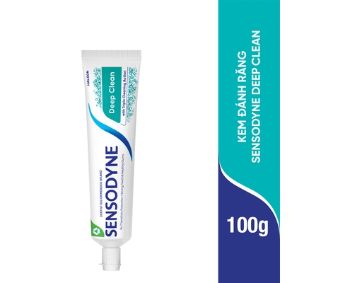 Kem Đánh Răng Làm Sạch Sâu Deep Clean Toothpaste 100g Sensodyne