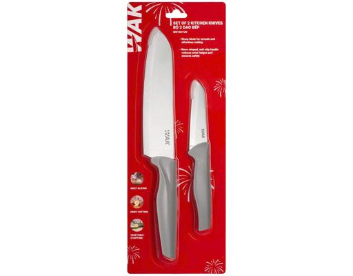 Bộ 2 Dao Bếp Wak Thép Không Gỉ Biohome
