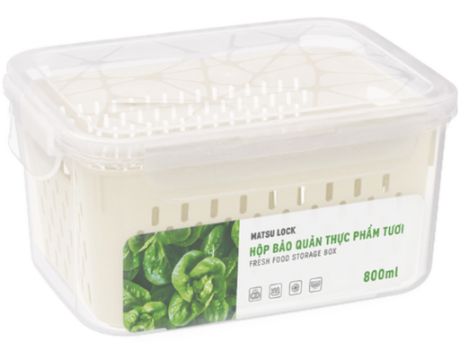 Hộp Bảo Quản Thực Phẩm Tươi 800ml Duy Tân