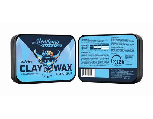 Sáp Tạo Kiểu Clay Wax Ultra Grip IcyVibe 45g Menitems