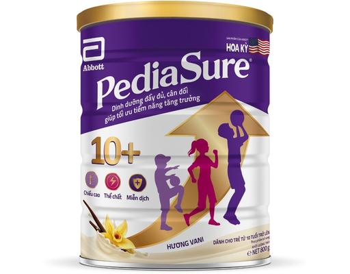 Thực Phẩm Bổ Sung Dinh Dưỡng Cho Trẻ Từ 10 Tuổi Pediasure Hương Vani 800g Abbott
