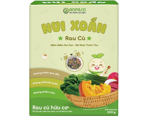 Nui Ăn Dặm Mix Rau Củ 150g Anpaso