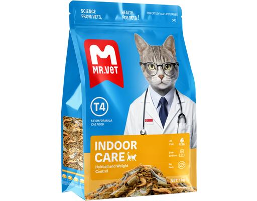 Thức Ăn Dạng Hạt Cho Mèo 6 Loại Cá Duy Trì Cân Nặng T4 1kg Mr. Vet
