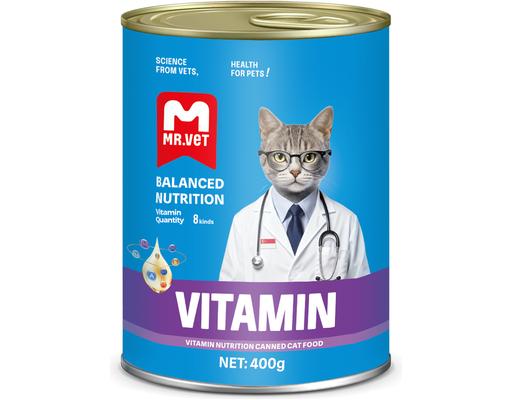 Pate Mèo Vitamin 400g Mr.Vet