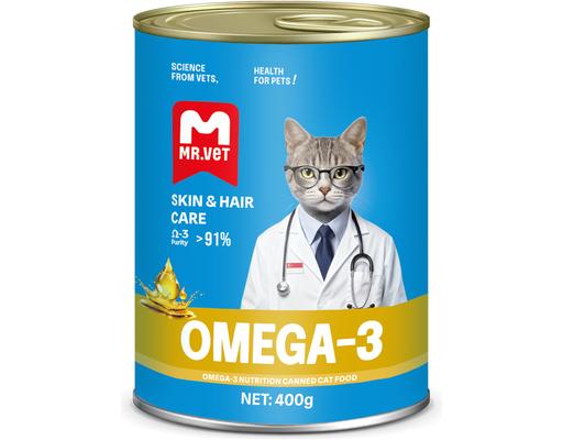 Pate Mèo Omega-3 400g Mr.Vet