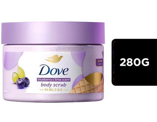 Tẩy Tế Bào Chết Dưỡng Ẩm Toàn Thân Chanh & Việt Quất 280g Dove