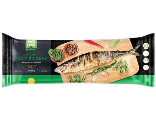 Cá Saba Tẩm Vị Tiêu Xanh 600-800g Sài Gòn Food