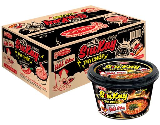 Thùng 12 Tô Mì Siukay Tia Chớp Vị Hải Sản Tô 96g ACECOOK