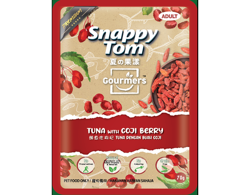 Pate Cá Ngừ & Kỷ Tử 70g Snappy Tom