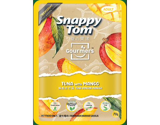 Pate Cá Ngừ & Xoài 70g Snappy Tom