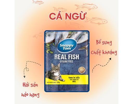 Pate Jl Cá Ngừ 85g Snappy Tom