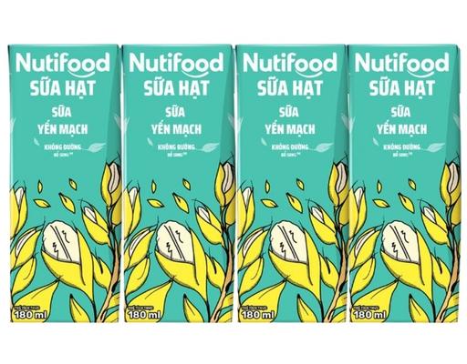 Lốc 4 Hộp Sữa Yến Mạch 180ml Nutifood