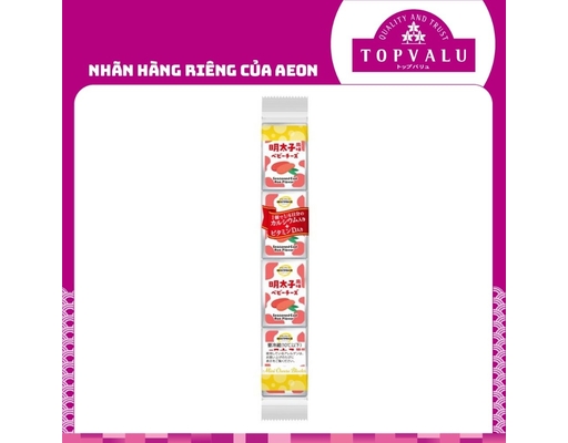 Phô Mai Mini Vị Trứng Cá Tuyết 54g TOPVALU