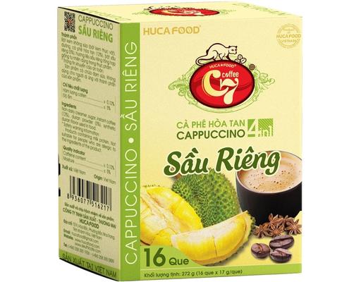 Cà Phê Hòa Tan 4In1 Cappuccino Sầu Riêng C7 17Gx16 C7 Coffee