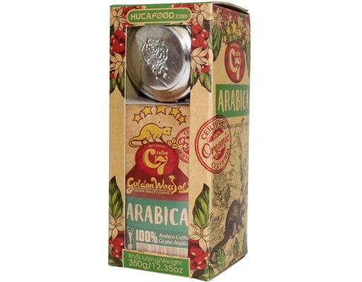 Cà Phê Rang Xay Arabica Kraft 350G C7 Coffee