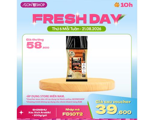 proof_of_coupon - AeonEShop - AeonEShop xúc xích Arabiki 500g, giá sau voucher $39.600 [[$39.600]]