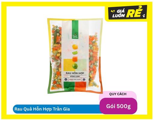 Rau Quả Hỗn Hợp 500g Trần Gia