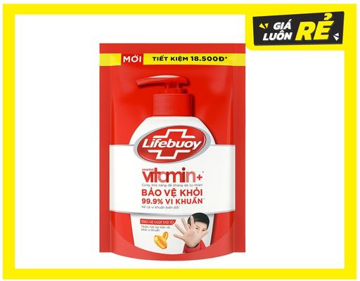 Nước Rửa Tay Bạc Bảo Vệ Diệt Khuẩn Vượt Trội Total 10 400g Lifebuoy