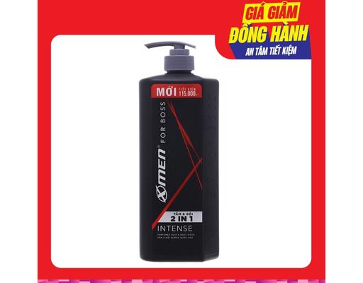Tắm Gội Hương Nước Hoa Nam 2in1 For Boss Intense 850g X-Men