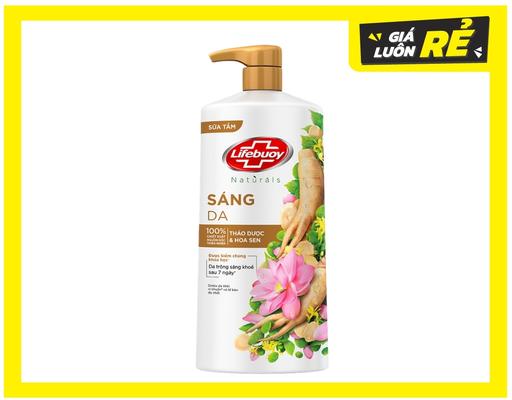 Sữa Tắm Detox Thảo Dược & Hoa Sen 800g Lifebuoy