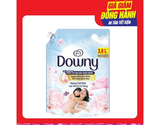 Nước Xả Vải Tinh Khôi Hương Lan Tiên Và Trà Trắng 3.8L Downy
