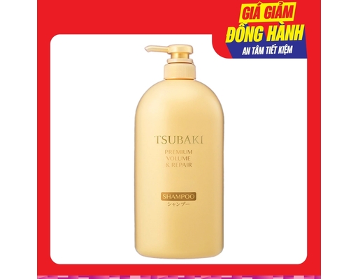 Dầu Gội Phục Hồi & Bồng Bềnh Premium Volume & Repair Shampoo 1L TSUBAKI