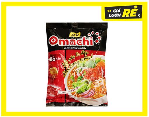 Mì Khoai Tây Omachi Xốt Bò Hầm Gói 80G Omachi