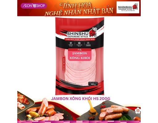Jambon Xông Khói - 200g/gói (9-10 lát) SHINSHU