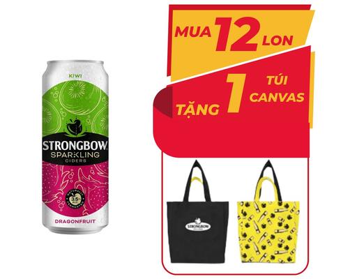 Nước Táo Lên Men Vị Kiwi Thanh Long 320ml Strongbow