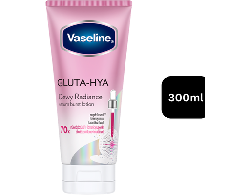 Sữa Dưỡng Thể Gluta-Hya Dưỡng Sáng Ẩm Mượt Ban Đêm 300ml Vaseline