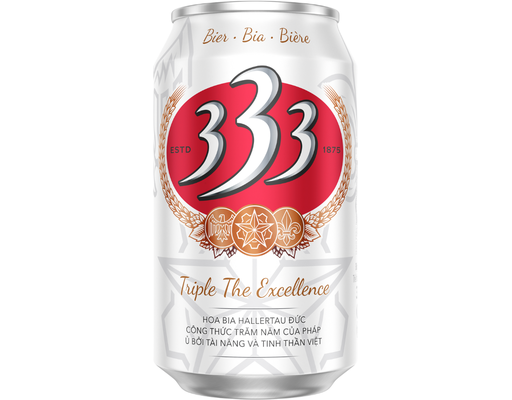 Bia 333 Lon 330ml 333