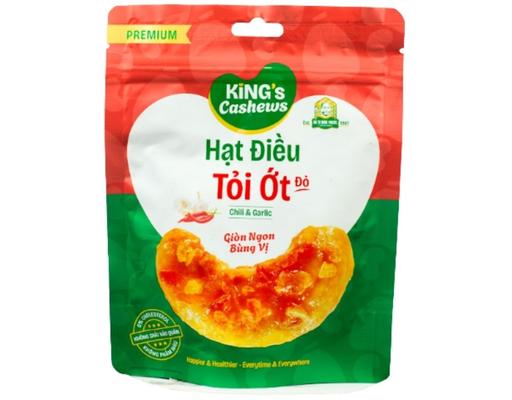 Hạt Điều Tỏi Ớt Đỏ Gói 65g Bà Tư