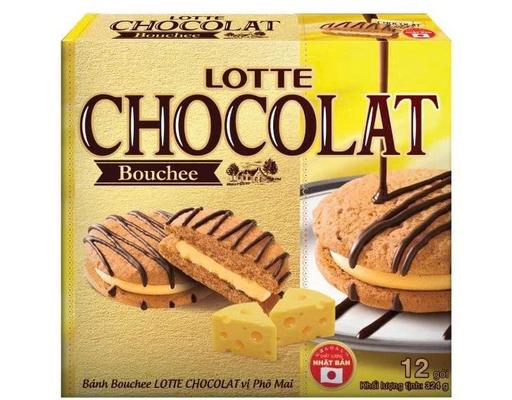 Bánh Bouchee Chocolat Vị Phô Mai 378g Lotte