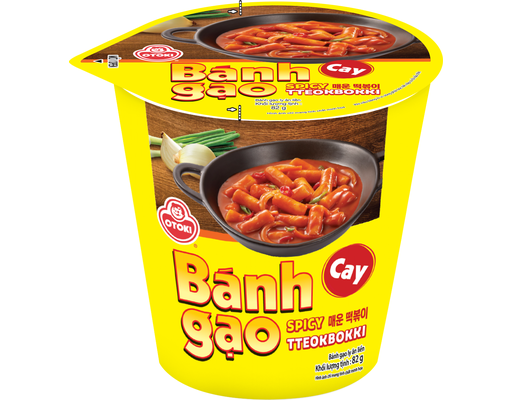 Bánh Gạo Ly Topokki Vị Cay 82g Otoki