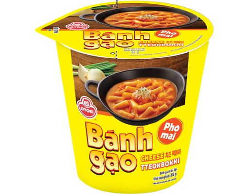 Bánh Gạo Ly Topokki Vị Phô Mai 82g Otoki