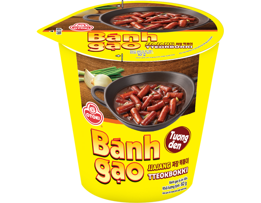 Bánh Gạo Ly Topokki Vị Tương Đen 82g Otoki