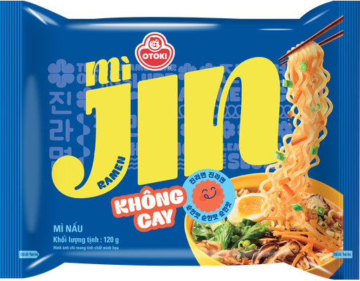 Mì Ăn Liền Jin Vị Không Cay 120g Otoki