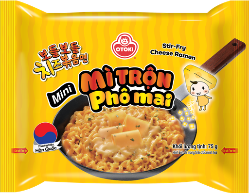 Mì Trộn Phô Mai Mini Gói 75G Otoki