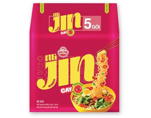 Lốc 5 Gói Mì Cay Ăn Liền Jin Gói 120g Otoki